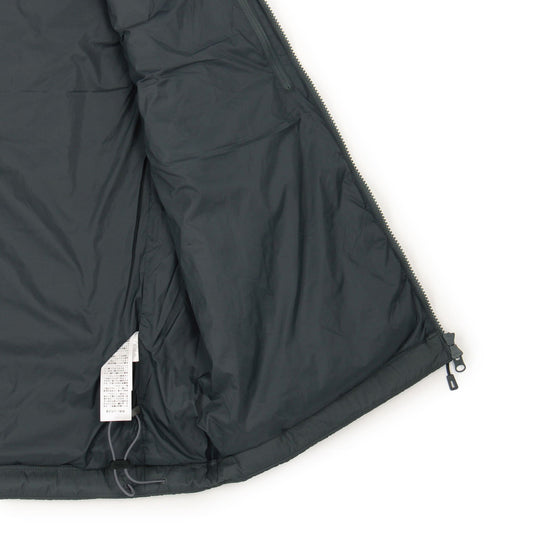 MEN'S NYLON TAFFETA MIDDLE DOWN STAND COLLAR VEST