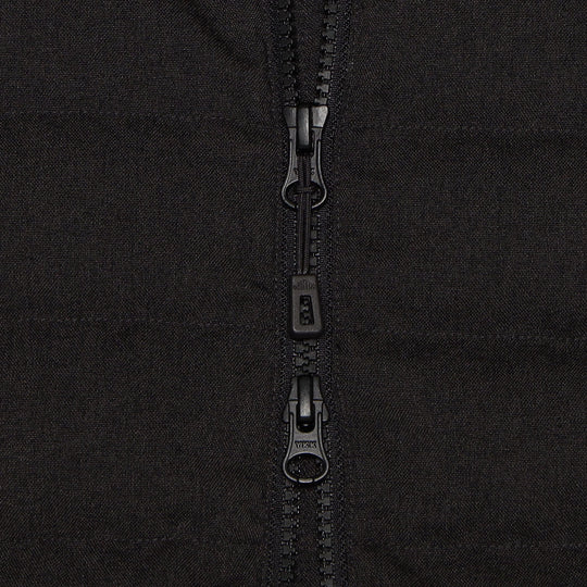 MEN'S WOOL LIKE POLYESTER MIDDLE DOWN STAND COLLAR VEST