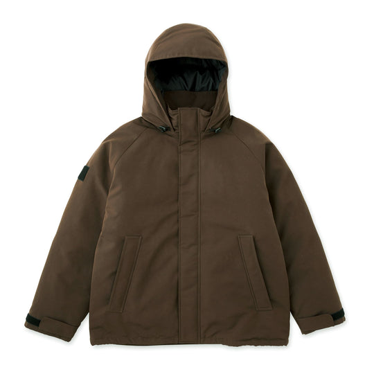 MEN'S ARMY HOODED DOWN  JACKET