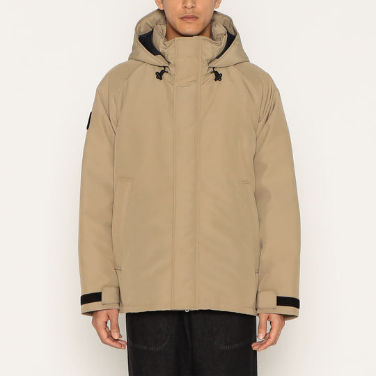 MEN'S ARMY HOODED DOWN  JACKET
