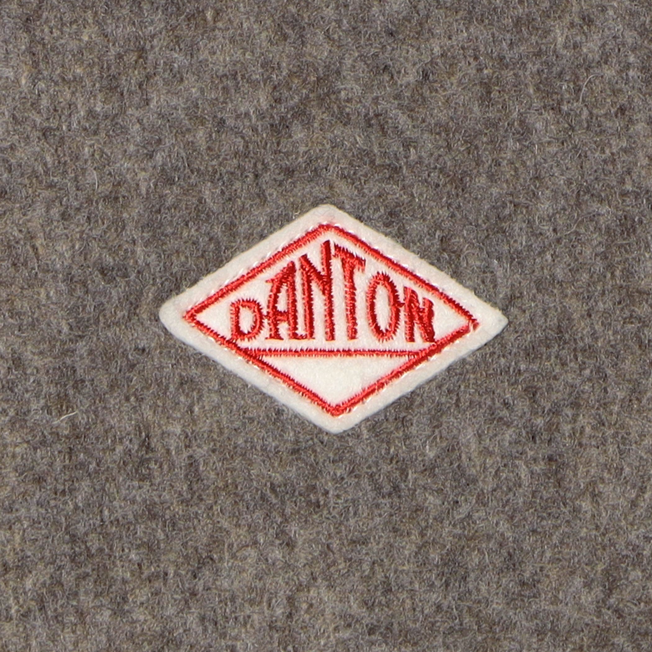 DANTON MEN'S WOOL PILE ROUND COLLAR JACKET