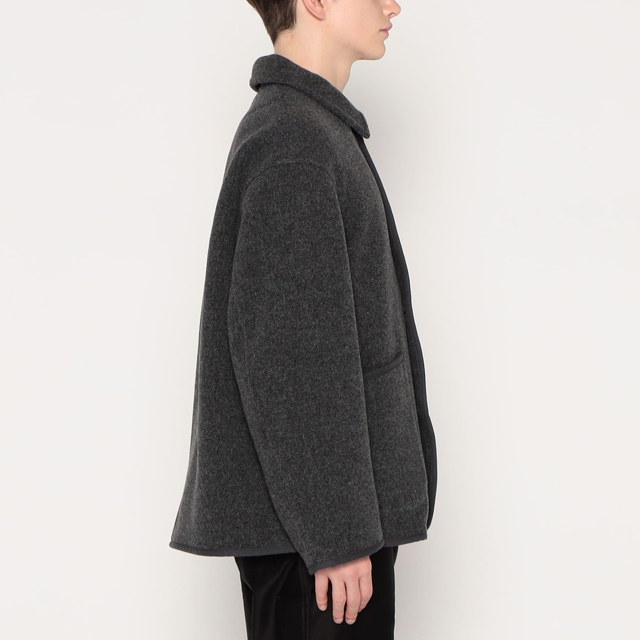 DANTON MEN'S WOOL LIGHT PILE COVERALLS JACKET