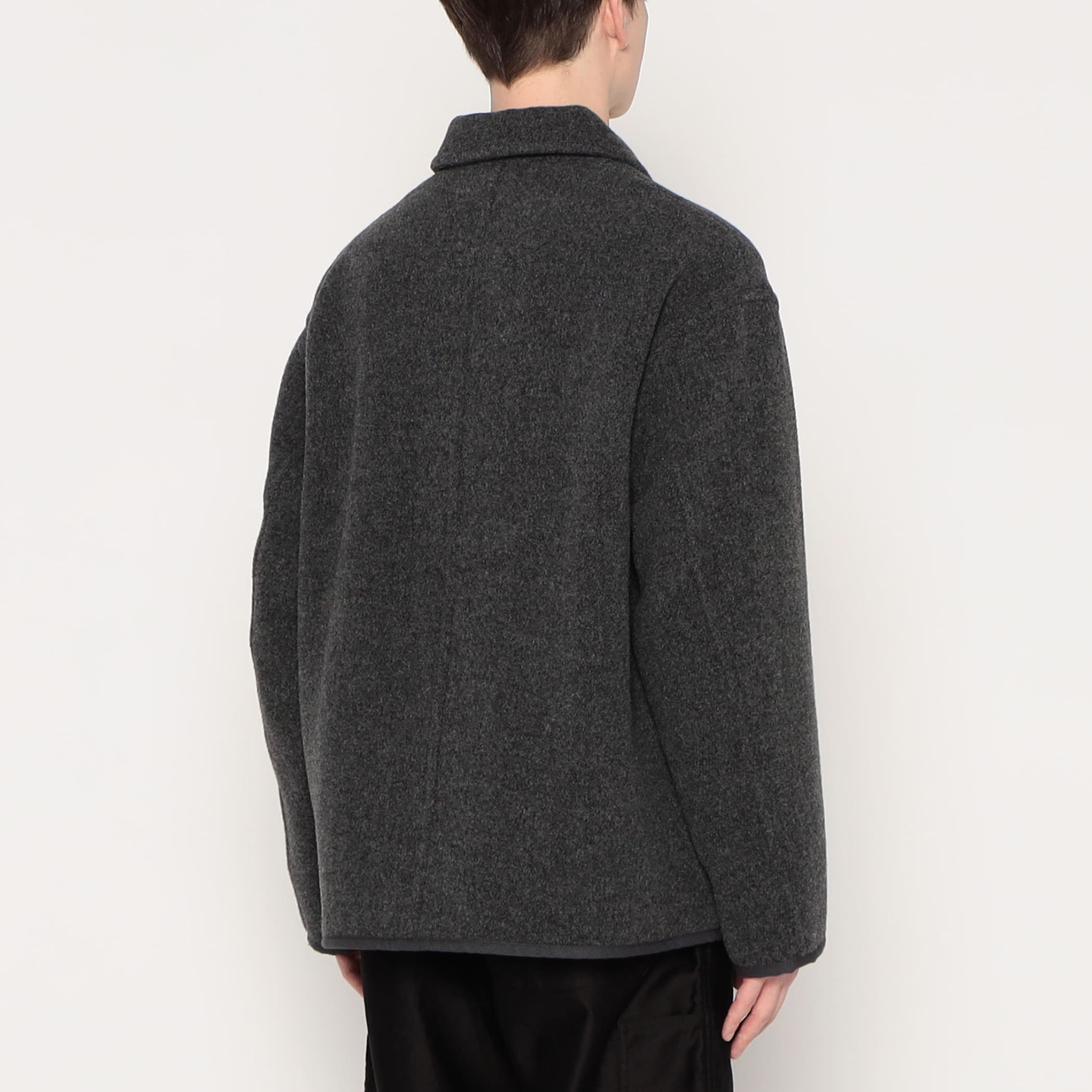 DANTON MEN'S WOOL LIGHT PILE COVERALLS JACKET