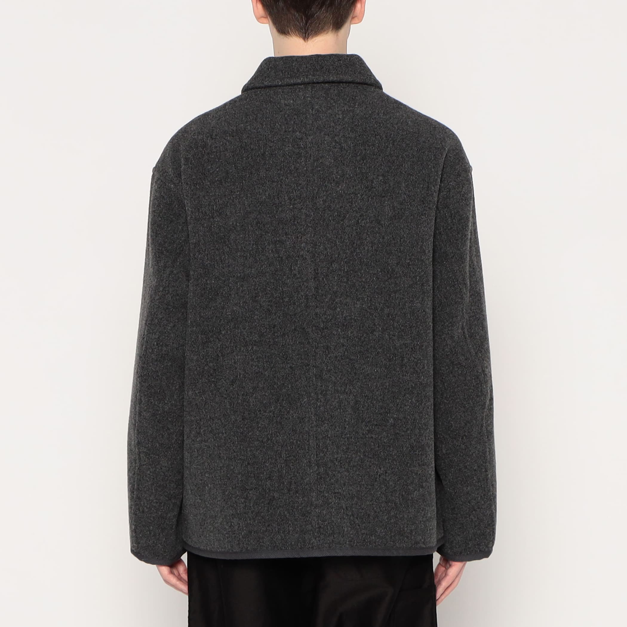 DANTON MEN'S WOOL LIGHT PILE COVERALLS JACKET