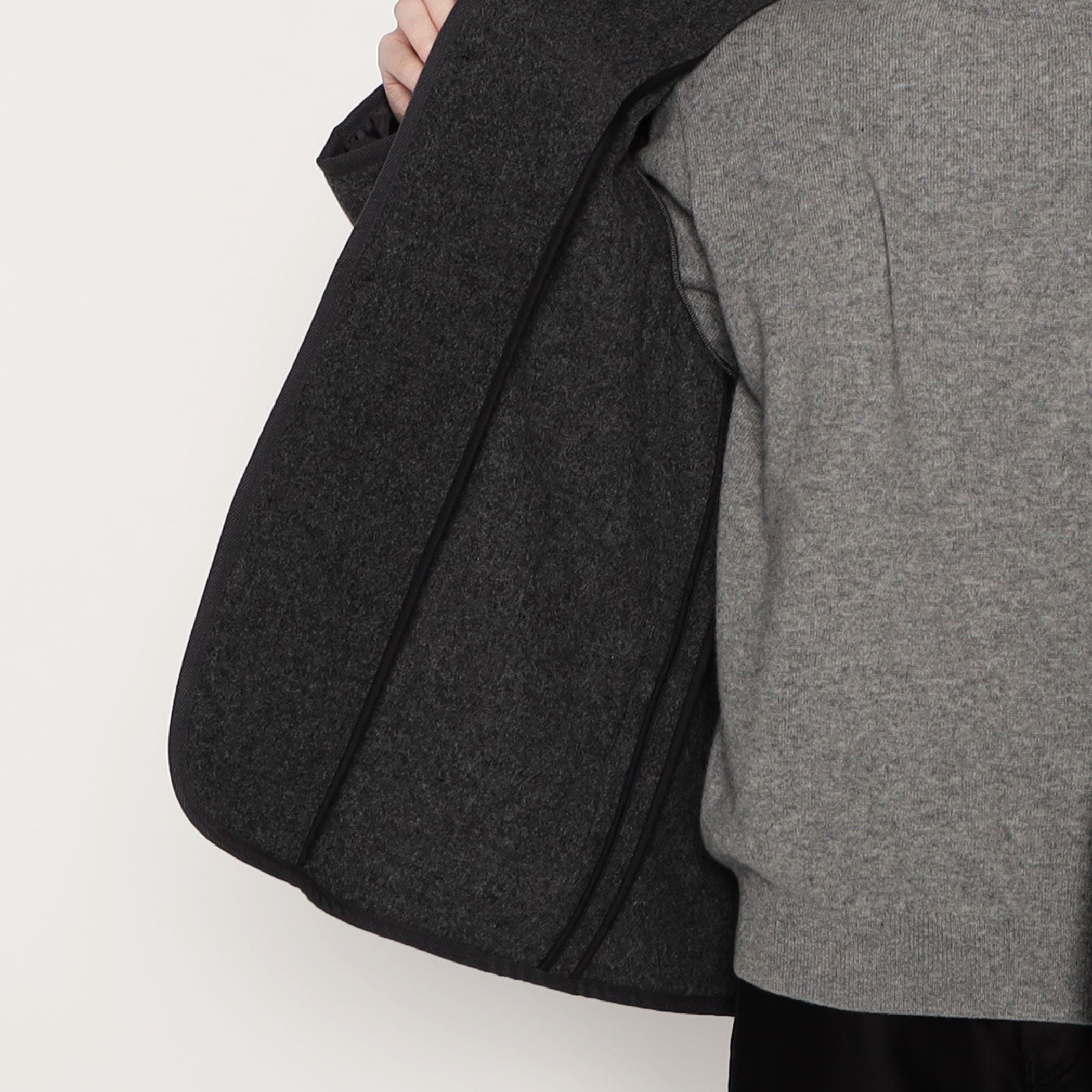 DANTON MEN'S WOOL LIGHT PILE COVERALLS JACKET