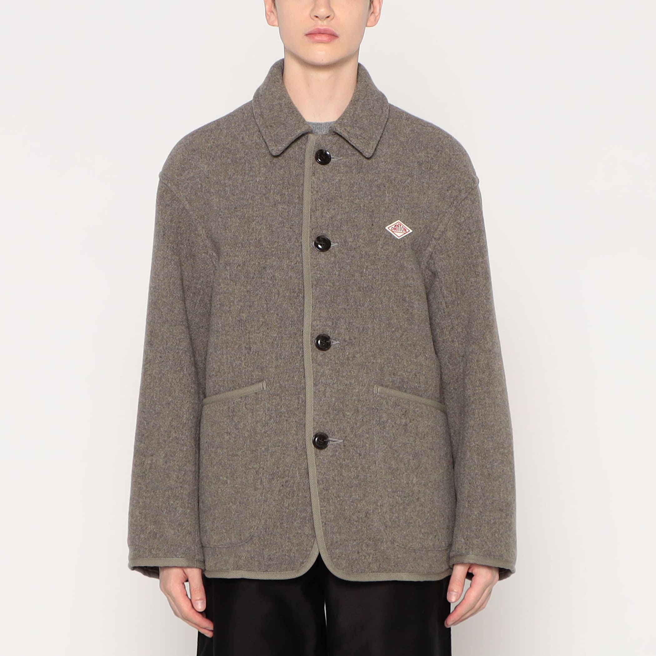 ジャケット・アウター DANTON WOOL LIGHT PILE COVERALLS JACKET DANTON MEN'S WOOL LIGHT PILE COVERALLS JACKET