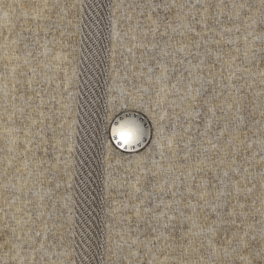 MEN'S WOOL LIGHT PILE STANDCOLLAR JACKET