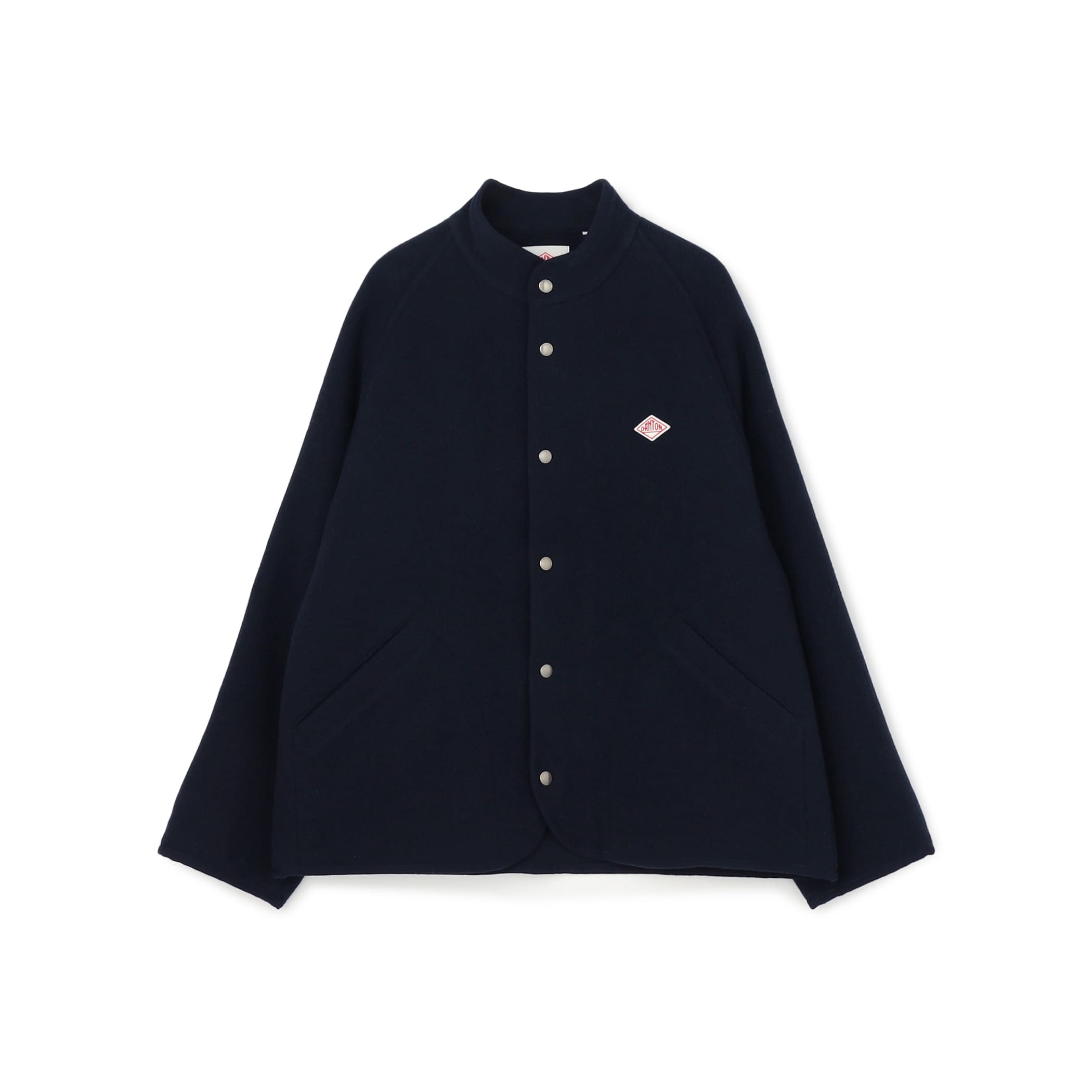 DANTON MEN'S WOOL LIGHT PILE STANDCOLLAR JACKET