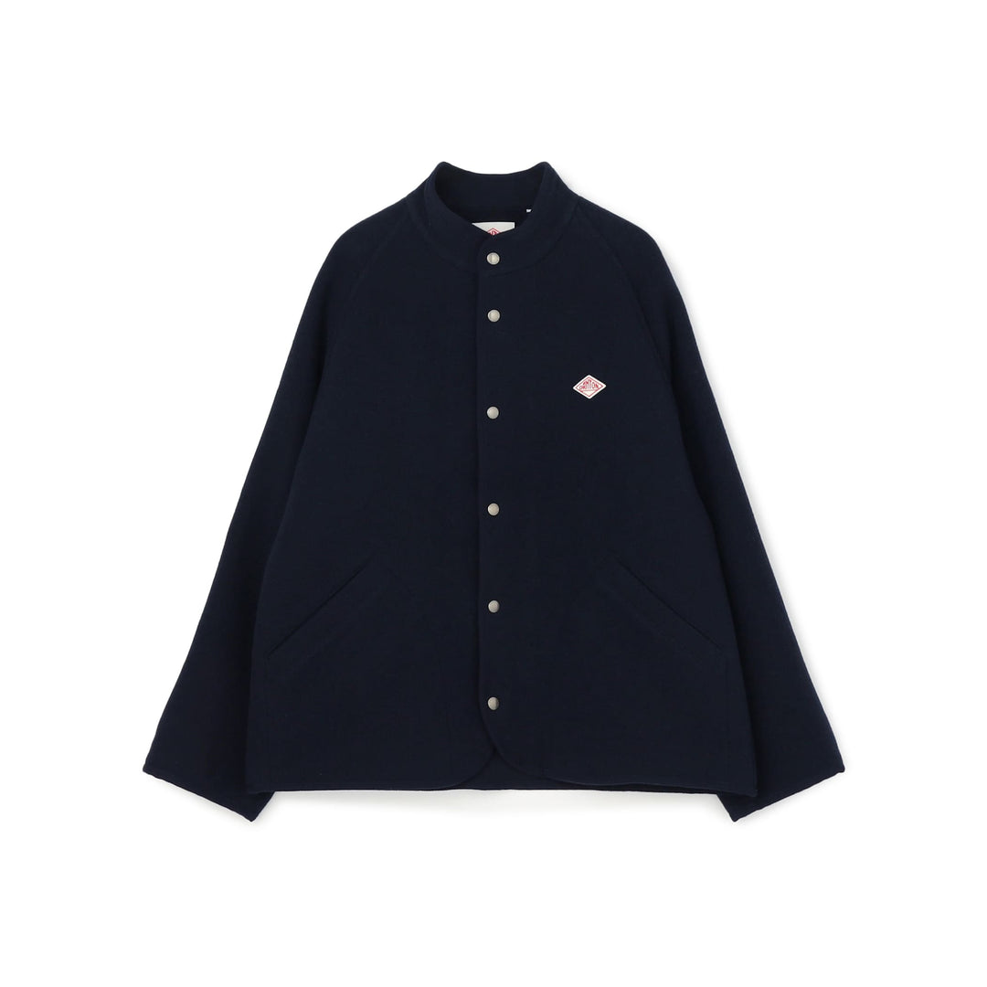 MEN'S WOOL LIGHT PILE STANDCOLLAR JACKET