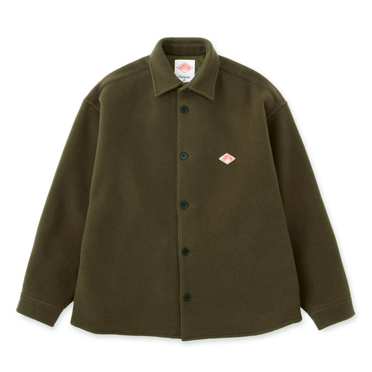 MEN'S WOOL MELTON SHIRT JACKET