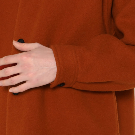 MEN'S WOOL MELTON SHIRT JACKET