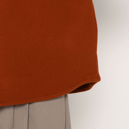 MEN'S WOOL MELTON SHIRT JACKET