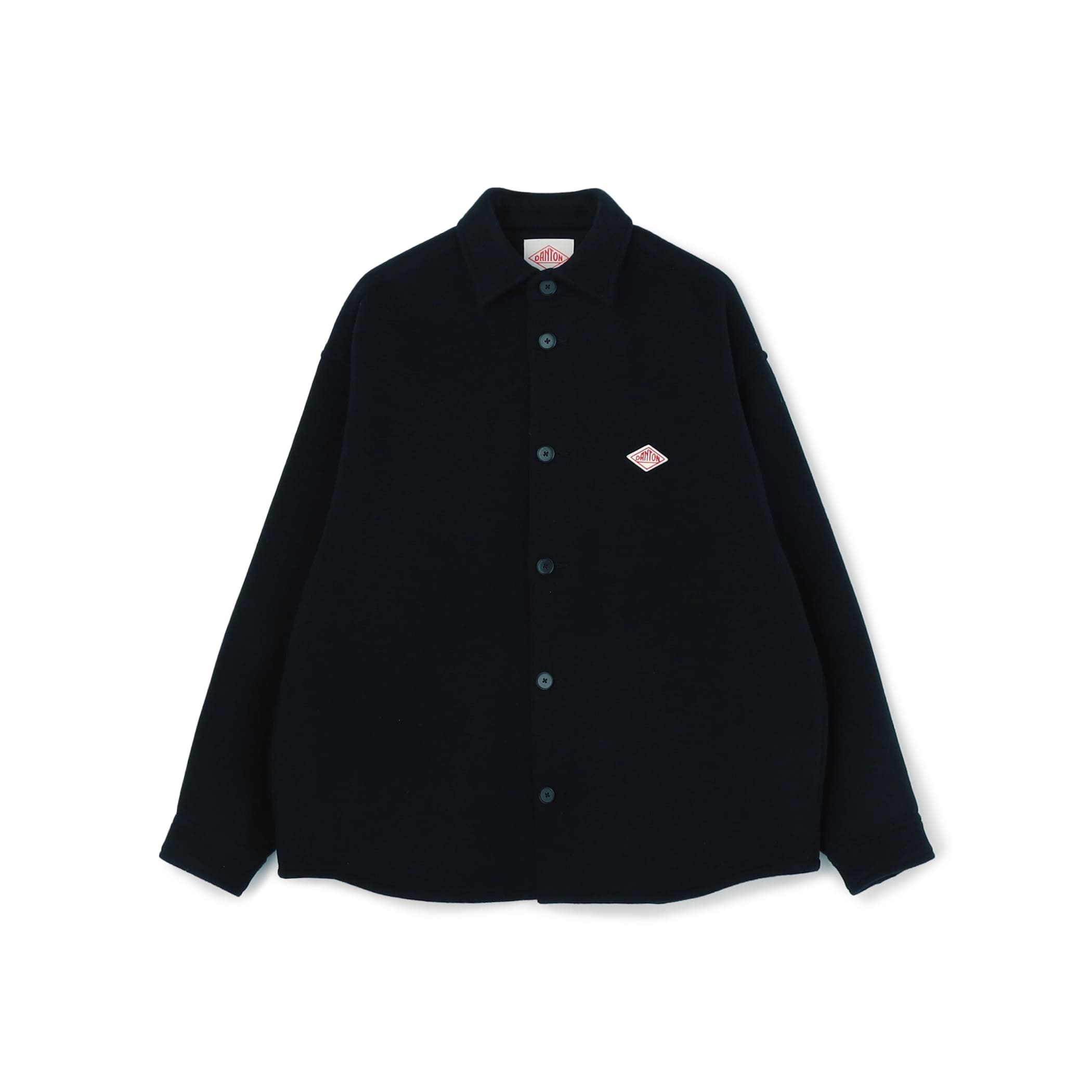 DANTON MEN'S WOOL MELTON SHIRT JACKET