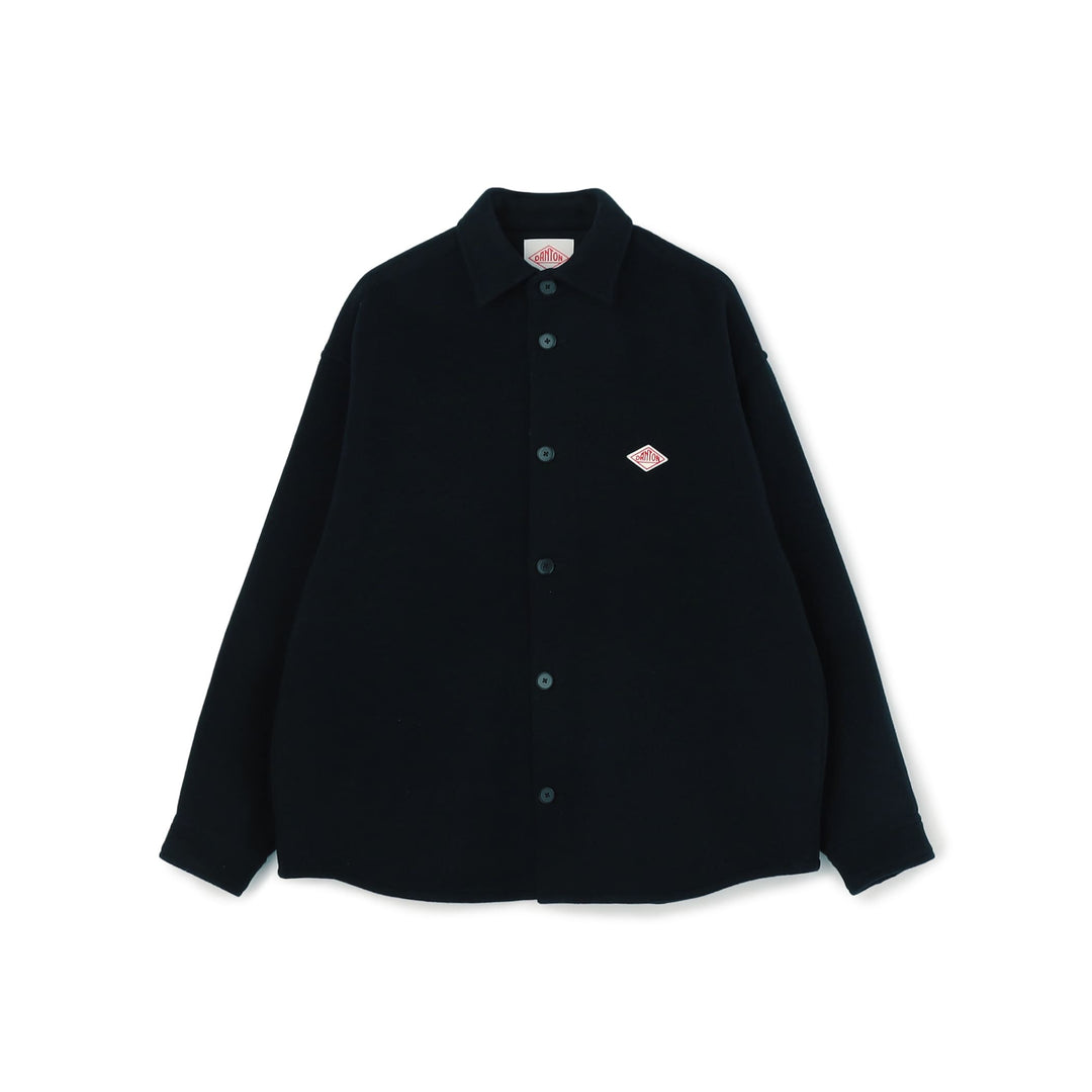 MEN'S WOOL MELTON SHIRT JACKET