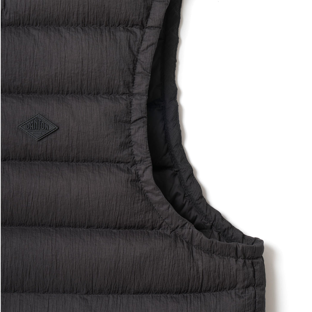 MEN'S NYLON TAFFETA WHITE GOOSE INNER DOWN VEST