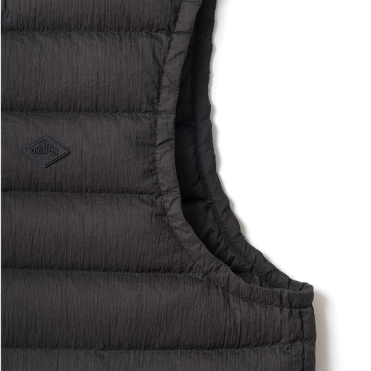 MEN'S NYLON TAFFETA WHITE GOOSE INNER DOWN VEST