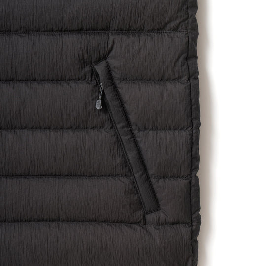 MEN'S NYLON TAFFETA WHITE GOOSE INNER DOWN VEST