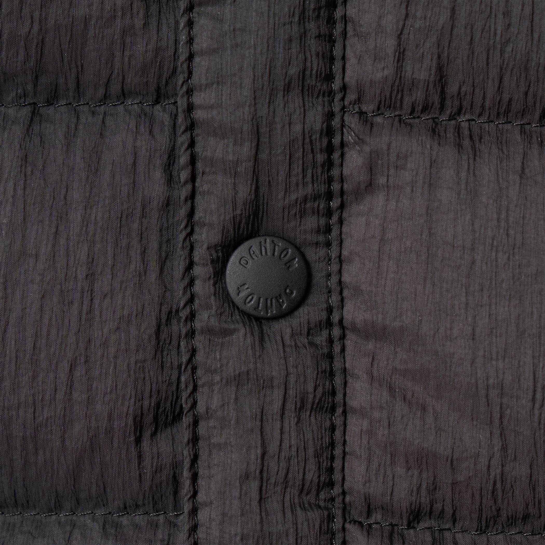 DANTON MEN'S NYLON TAFFETA WHITE GOOSE INNER DOWN VEST