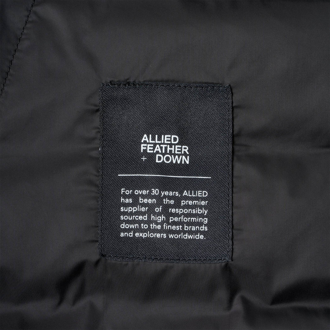 MEN'S NYLON TAFFETA WHITE GOOSE INNER DOWN VEST