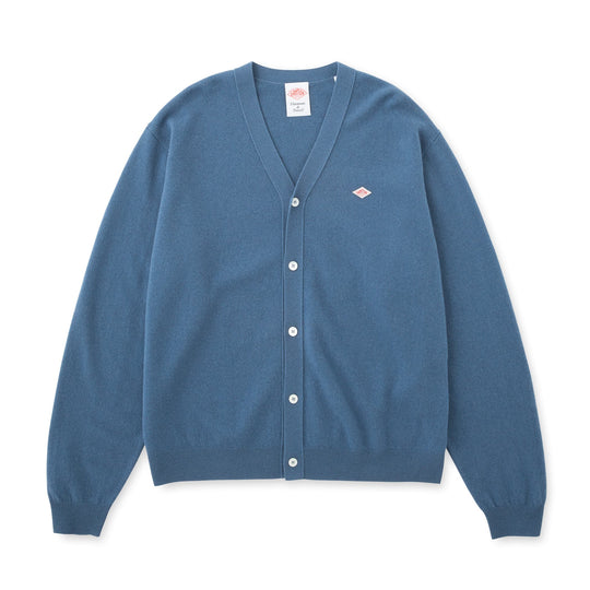 MEN'S LAMBSWOOL V-NECK KNIT CARDIGAN