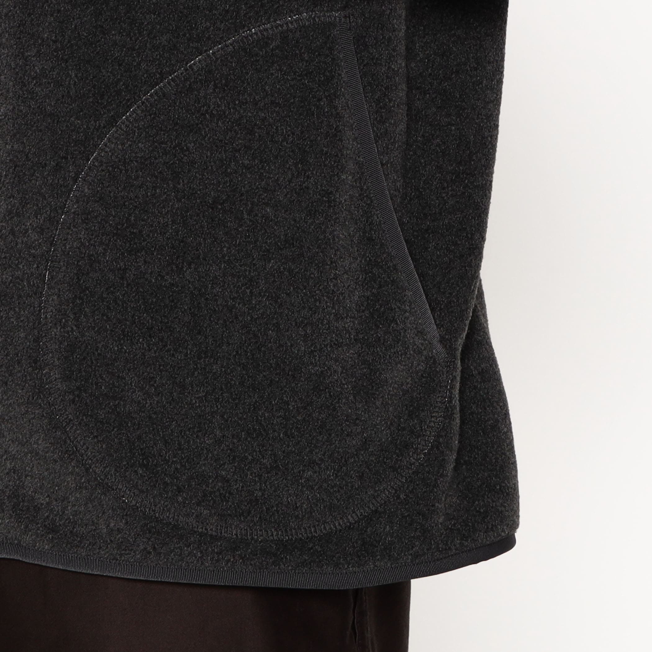 DANTON MEN'S FLEECE COLLARLESS JACKET