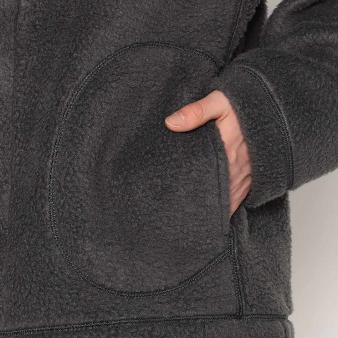 MEN'S DOUBLE FACE BOA STAND COLLAR CARDIGAN