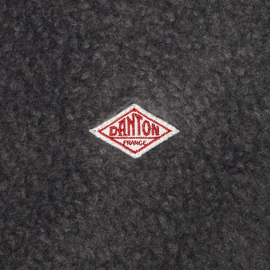 MEN'S DOUBLE FACE BOA STAND COLLAR CARDIGAN