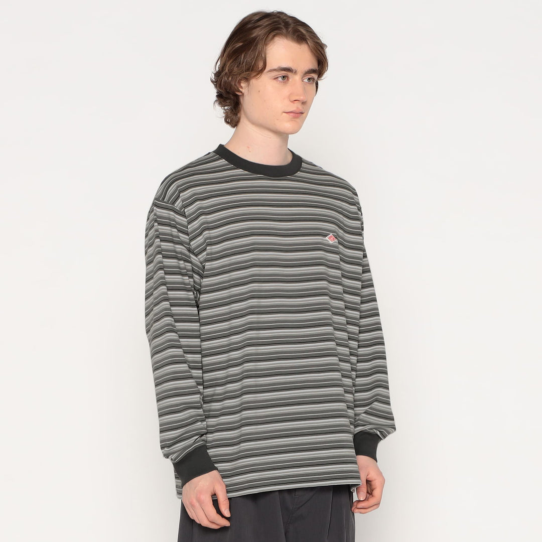 MEN'S LONG SLEEVE T-SHIRT STRIPE
