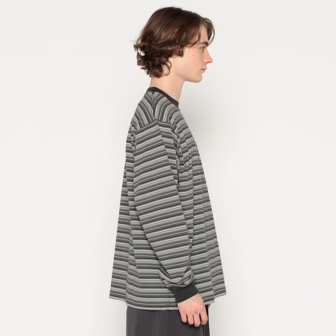 MEN'S LONG SLEEVE T-SHIRT STRIPE