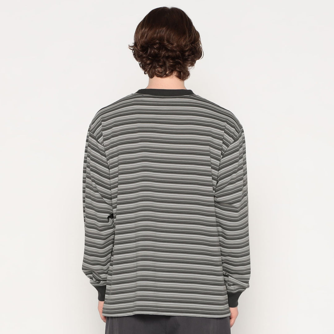 MEN'S LONG SLEEVE T-SHIRT STRIPE