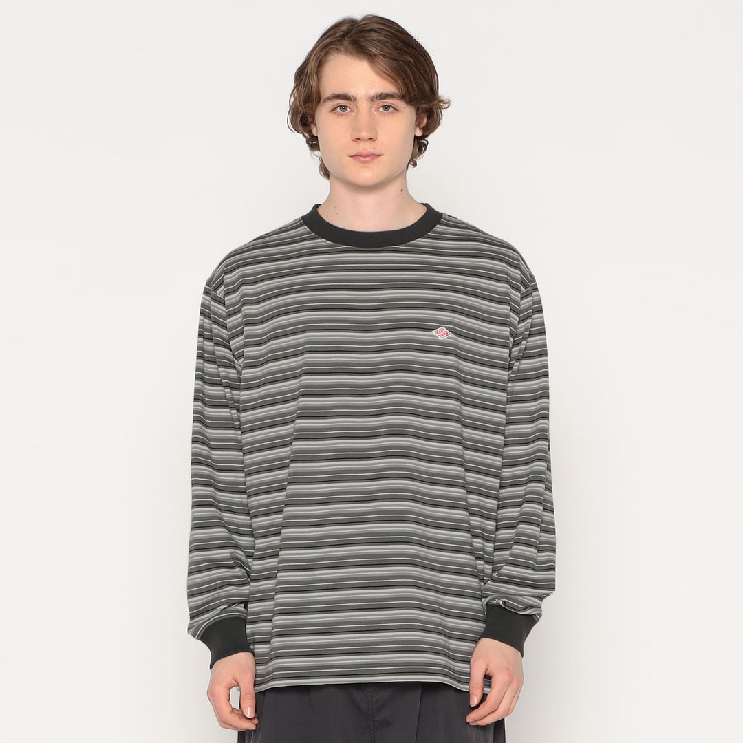 MEN'S LONG SLEEVE T-SHIRT STRIPE