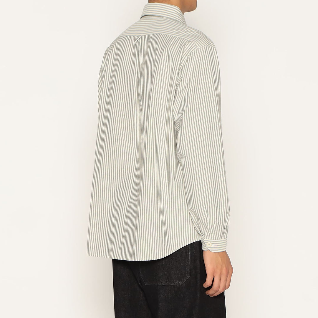 MEN'S OXFORD ROUND COLLAR PULLOVER SHIRT PATTERN