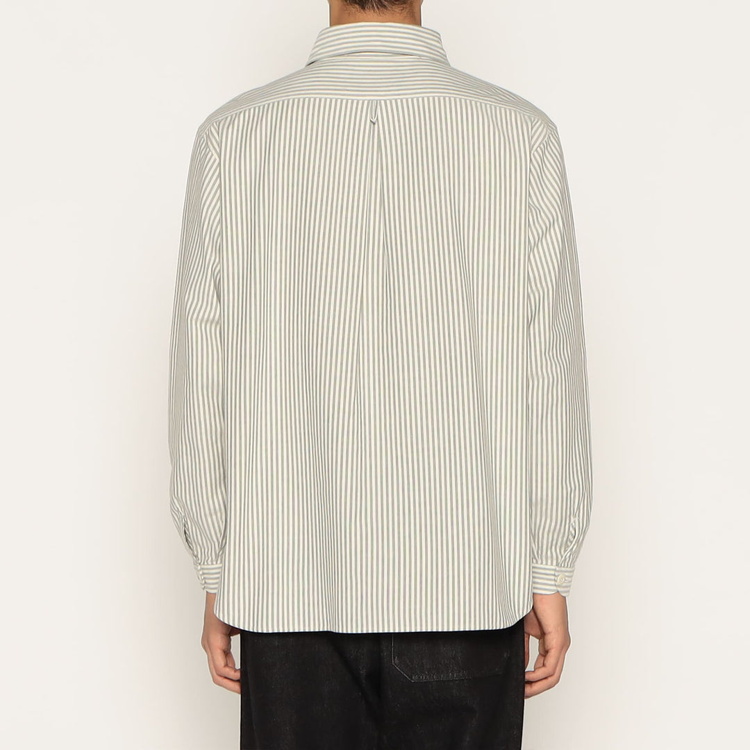 MEN'S OXFORD ROUND COLLAR PULLOVER SHIRT PATTERN