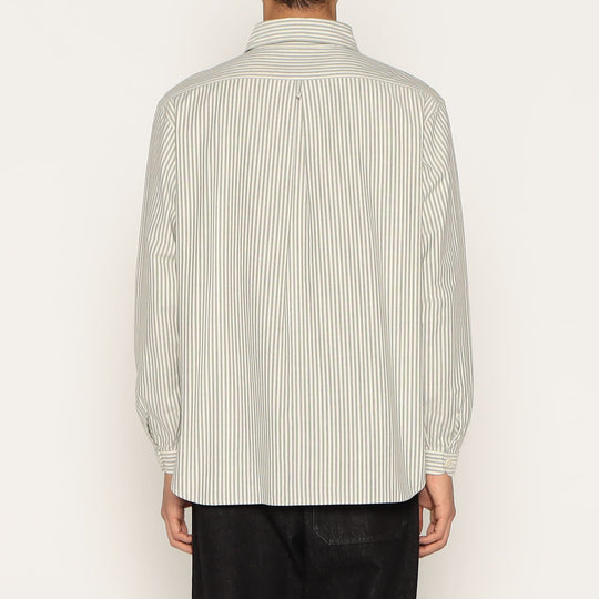 MEN'S OXFORD ROUND COLLAR PULLOVER SHIRT PATTERN