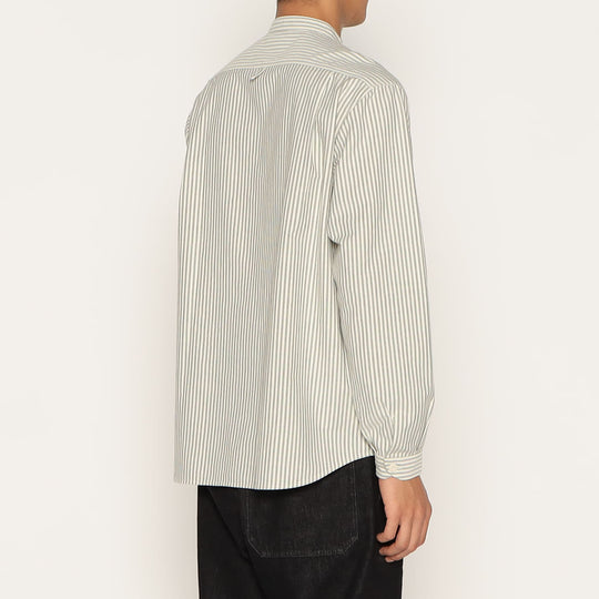 MEN'S OXFORD BAND COLLAR SHIRT PATTERN