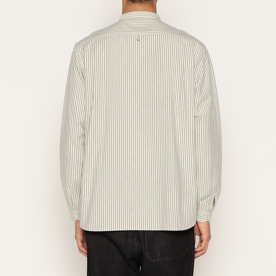 MEN'S OXFORD BAND COLLAR SHIRT PATTERN