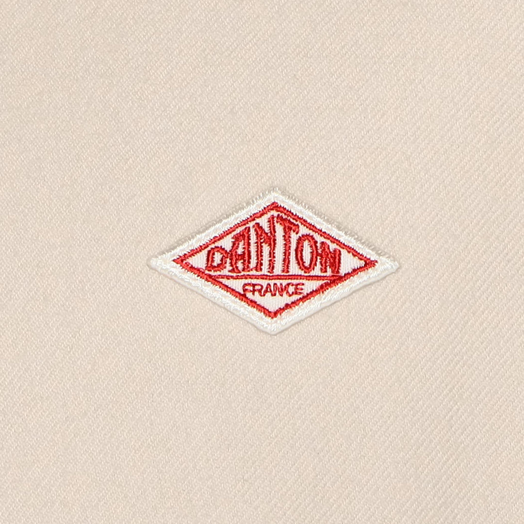 MEN'S COTTON FLANNEL BAND COLLAR SHIRT