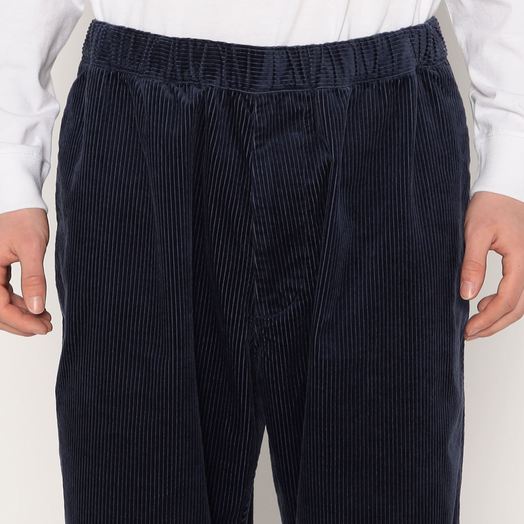 MEN'S CORDUROY STRAIGHT SILHOUETTE EASY PANTS