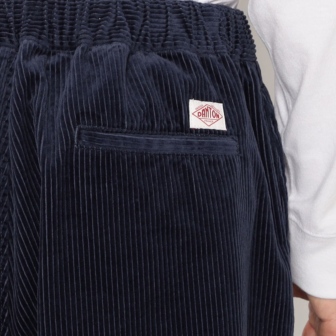 MEN'S CORDUROY STRAIGHT SILHOUETTE EASY PANTS