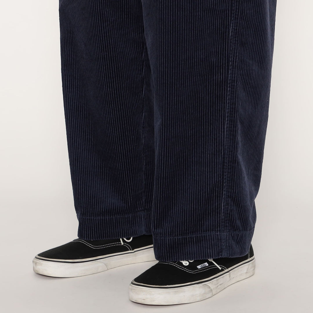 MEN'S CORDUROY STRAIGHT SILHOUETTE EASY PANTS