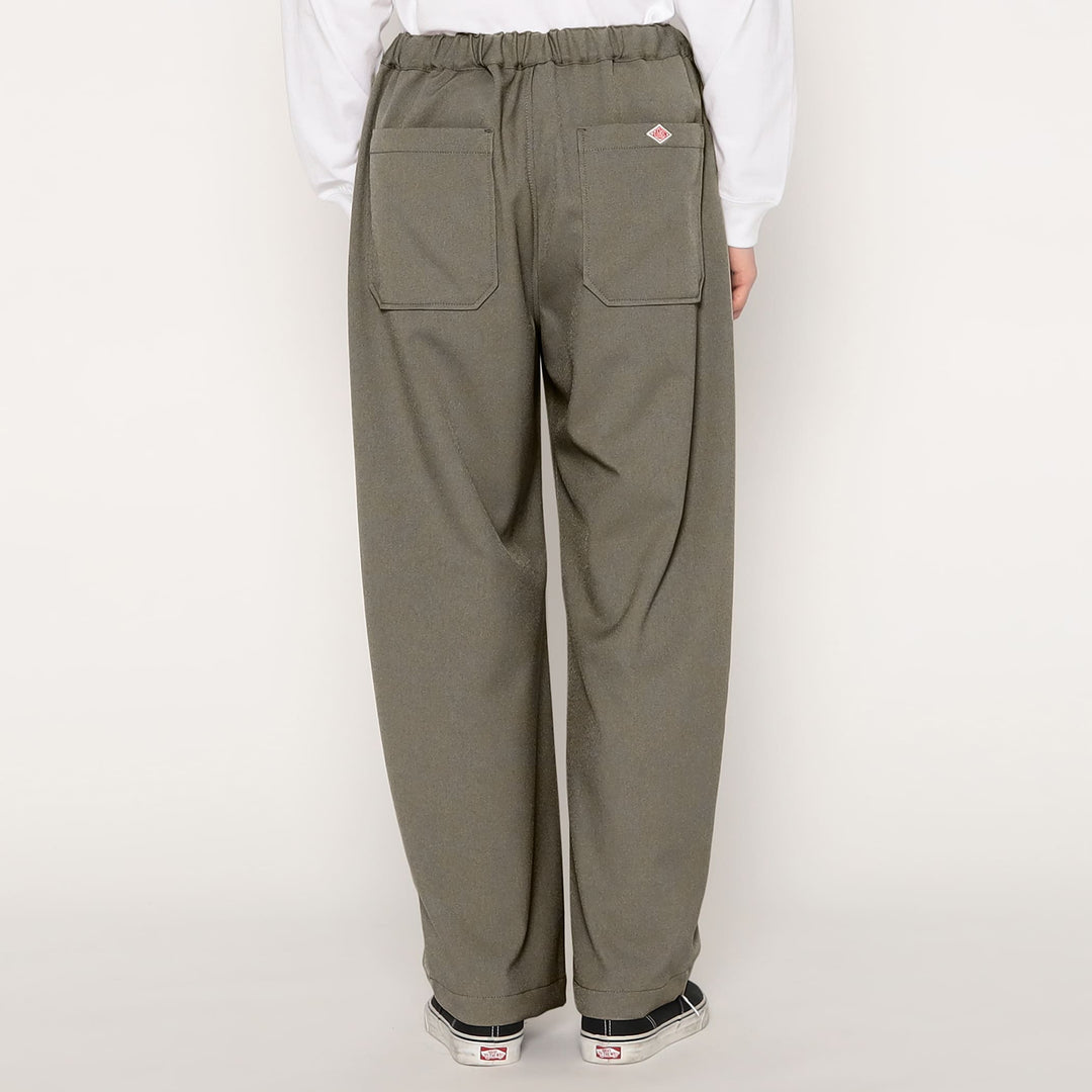 MEN'S POLYESTER FLANNEL 2TUCK EASY PANTS