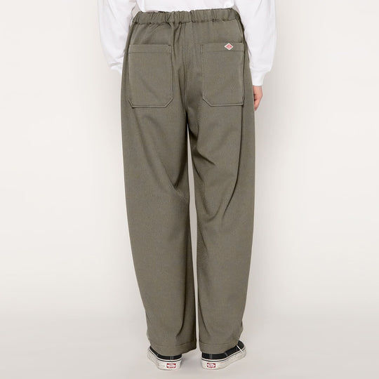 MEN'S POLYESTER FLANNEL 2TUCK EASY PANTS