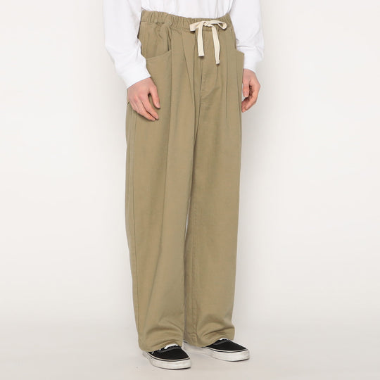 MEN'S HEAVY TWILL 2TUCK EASY PANTS