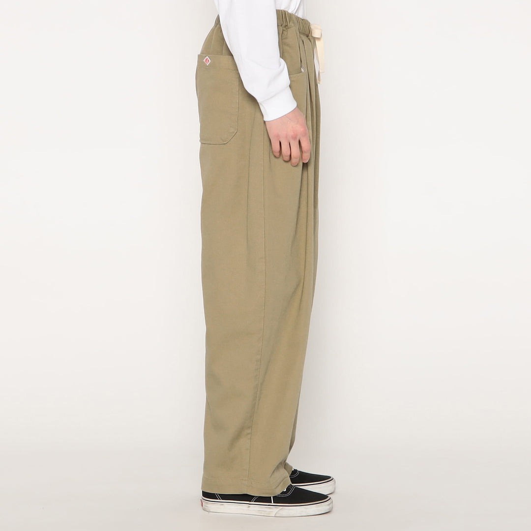 MEN'S HEAVY TWILL 2TUCK EASY PANTS