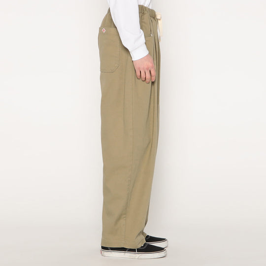 MEN'S HEAVY TWILL 2TUCK EASY PANTS