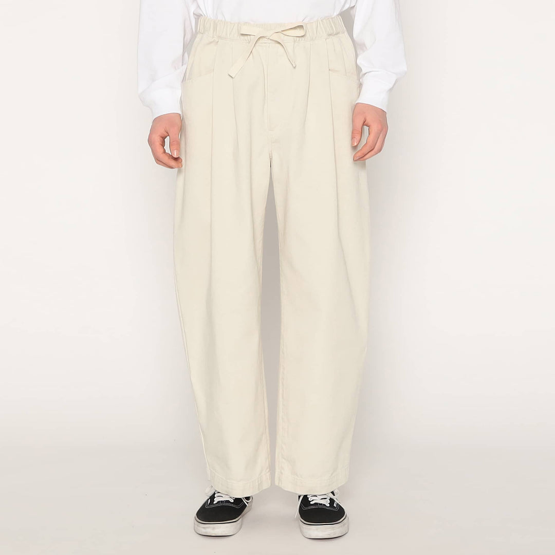 MEN'S HEAVY TWILL 2TUCK EASY PANTS