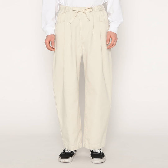 MEN'S HEAVY TWILL 2TUCK EASY PANTS