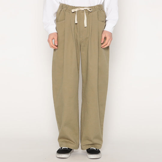 MEN'S HEAVY TWILL 2TUCK EASY PANTS