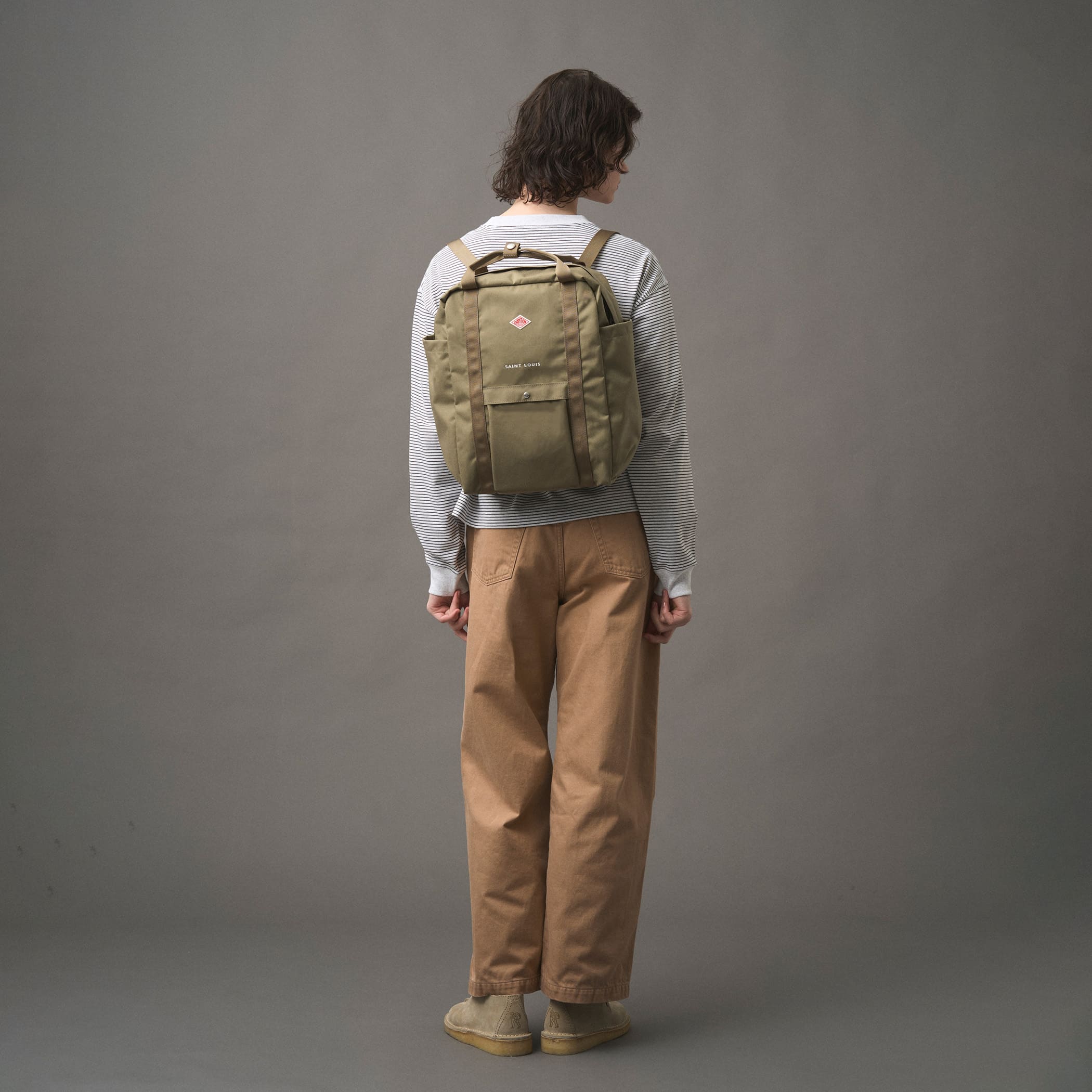 DANTON CORDURA CANVAS SQUARE RUCKSACK [SAINT LOUIS]