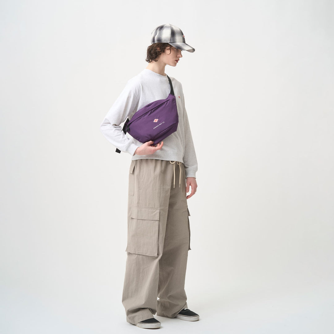 POLYESTER TAFFETA SLING BAG [CHEMIN VERT 4.2]